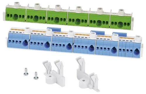 Hensel 61001150 Klemme Schrauben, Steckanschluss Mehrfarbig 1St. - Sonstige Elektroinstallationsartikel mit FIXCONNECT NT-Steckklemmtechnik, ideal für Kleinverteiler mit 12 Teilungseinheiten und 4 unterschiedlichen Potenzialen.
