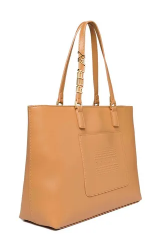 REPLAY Shopper - Eleganter Shopper in Pale Beige, ideal für Trendsetter. Mit geräumigem Hauptfach, verstärkten Henkel und Platz für DIN A4 Unterlagen.