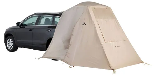 Vaude Drive Trunk Heckzelt, creme - Heckzelt für kreative Campinglösungen, verwandelt Kofferraum in ein großes Vorzelt für mehr Platz und Komfort im Freien.