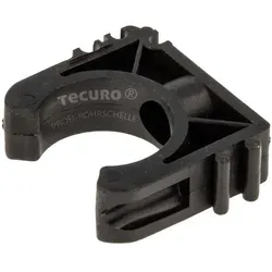 Tecuro Rohrschelle - Rohrclip Für Rohre & Schläuche, Ø 25 Mm, Erweiterbar