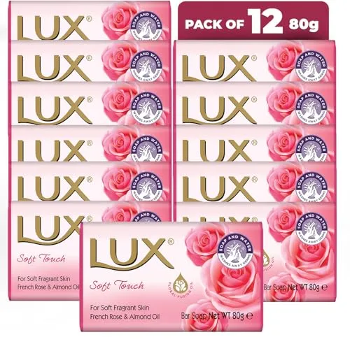 LUX® Seife Stückseife Handseife Soft Touch Französische Rose 80 g #DA0046