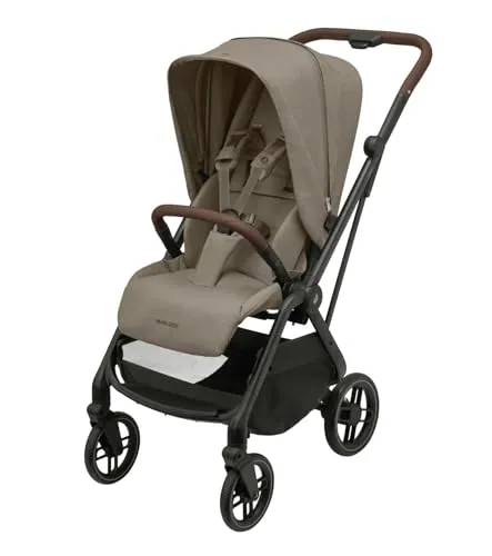 Maxi-Cosi Leona² Kinderwagen – Ultraflexibel für die Stadt - Kompakter Kinderwagen für Kinder von 0–4 Jahren, einfach einhändig zusammenklappbar und mit umdrehbarem Sitz. Ideal für Stadtabenteuer mit hohem Komfort und praktischer Handhabung.