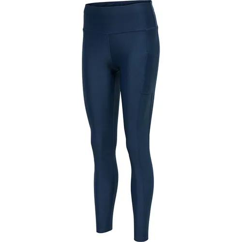 hummel Hmlte Tola High Waist Tights Damen Training Leggings Mit Beecool Technologie