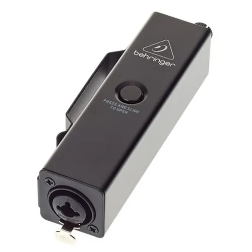 Behringer Powerplay P2 - Ultrakompakter Kopfhörerverstärker - Kopfhörerverstärker für In-Ear-Monitoring, mit langlebigem Betrieb von bis zu 12 Stunden und praktischen Funktionen wie Lautstärkeregler und Gürtelclip.