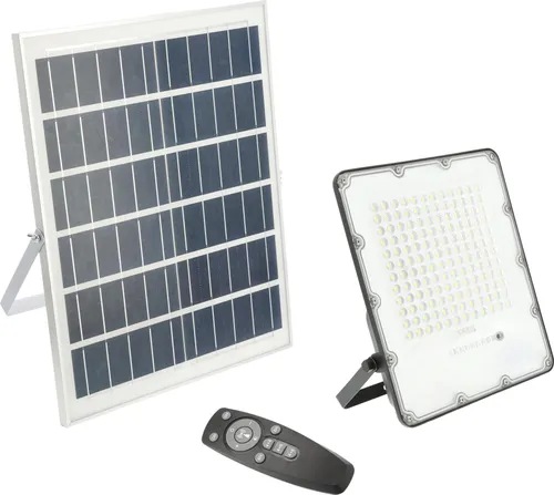 GTV Solar-LED-Strahler BRAVOS | Hochleistungs-Solarlampe für Außen - Der BRAVOS Solar-LED-Strahler bietet vielseitige Lichtstärken bis zu 2000lm und ist IP65-wasserdicht. Ideal für die Außenbeleuchtung, sorgt er dank leistungsstarker Solarmodule für unabhängigen Betrieb und zuverlässige Ausleuchtung.