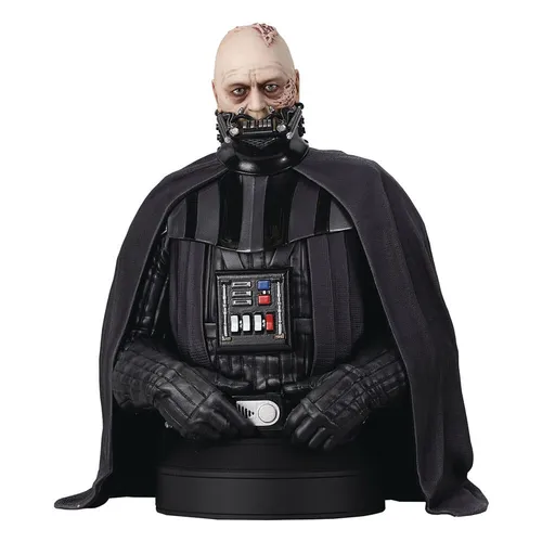 Gentle Giant - Büste 1/6 Darth Vader (unhelmeted) - Star Wars Episode VI - Action- & Spielfiguren, detailreiche Büste im Maßstab 1/6, ein Muss für jeden Star Wars Fan und Sammler.