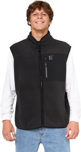 Rip Curl Search Polar Fleece Weste Schwarz Größe S - Stylische Rip Curl Search Polar Fleece Weste in Schwarz, Größe S. Ideal für kühle Tage, bietet sie Wärme und Komfort mit einem modernen Look.