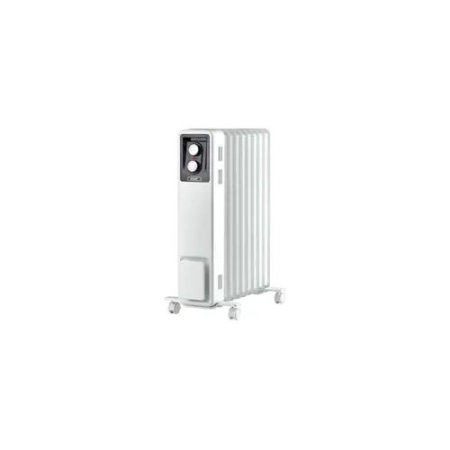EWT Öko-Radiator NOC eco 20M - Energieeffiziente Zusatzheizung - Öl Radiatoren mit Frostschutz und Kippschutz, ideal für schnelle Wärme und flexible Nutzung in Wohnräumen.