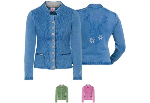 Spieth & Wensky Trachtenjanker 380420-D-TARANA Damen Trachten Strickjacke janker Tarana Tracht jacke