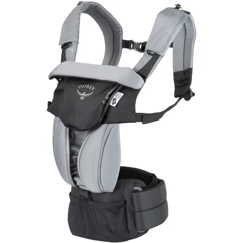 Osprey Poco Child Carriers - Deluxe Kinderrucksack mit Sonnenschutz - Babytragen für Outdoor-Einsätze mit atmungsaktivem Tragesystem, verstellbarem Sitz und maschinenwaschbarem Lätzchen - perfekt für aktive Familien.