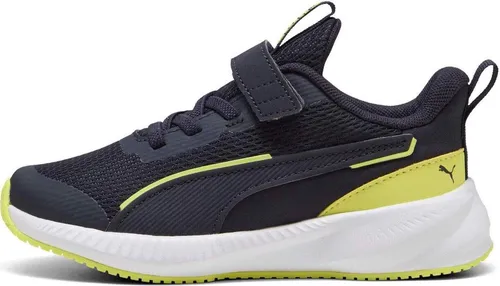 Puma Flyer 3 AC+ PS Sneakers für Kinder - Sportliche Sneakers für aktive Kinder, mit bequemer SOFTFOAM+ Innensohle und elastischen Schnürsenkeln. Ideal für Spiel und Spaß im Freien, bieten sie Atmungsaktivität und Stabilität.