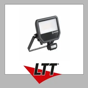 LEDVANCE LED-Fluter 840 mit Sensor - LED-Fluter für Außenanwendungen mit flexiblem Bewegungs- und Tageslichtsensor, bis zu 6000 lm Lichtausbeute und IP65 Schutz für höchste Sicherheit.