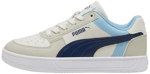 Puma Unisex Kinder Caven 2.0 Block Jr Sneaker - Stylische Sneaker mit hochwertigem Synthetik-Obermaterial, ideal für aktive Kinder. Der Puma Formstrip und die Logos sorgen für einen coolen Look.