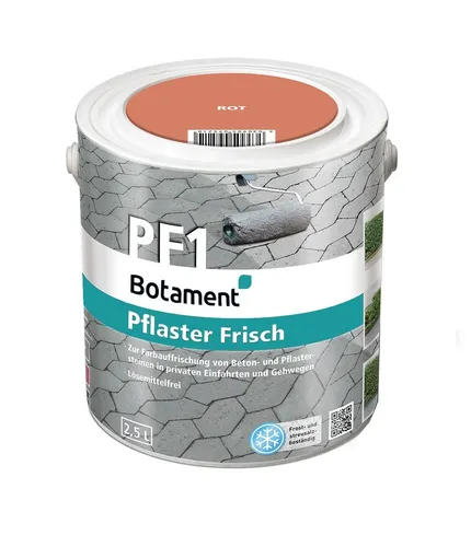BOTAMENT PF1 Pflaster Frisch rot 2,5l