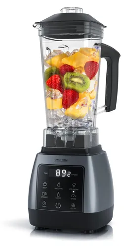 Arendo Standmixer 2000 W - Standmixer mit 2L Mixbehälter und Touchpanel, ideal für die einfache Zubereitung von Smoothies, Suppen und mehr. 24.000 U/min und 5 Programme für vielseitige Nutzung.