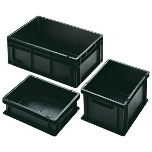 UTZ Lagerbehälter Standard, ESD, 400 x 300 x 120 mm, Unterfass (Lagerkasten)