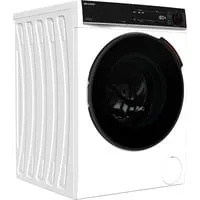 Sharp Waschmaschine ES-WNFB214CWDA-DE, 12 kg, 1400 U/min - Waschmaschine mit 12 kg Fassungsvermögen, WiFi-Smart Control und Dampffunktion – ideal für große Familien und energieeffizient mit A-20%.