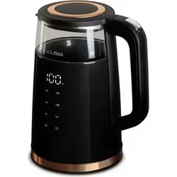 Berlinger Haus BH-9477 Black Rose Wasserkocher 1,7L - Eleganter elektrischer Wasserkocher mit 1,7L Fassungsvermögen und stilvollem Black Rose Design, perfekt für die schnelle Zubereitung von heißen Getränken.