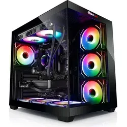 Kiebel Panorama V Gaming-PC – Ultimative Gaming-Power - PC-Systeme mit AMD Ryzen 9 5950X, RTX 5070 Ti und 64 GB RAM für flüssiges UltraHD-Gaming. Vorinstalliert mit Windows 11, sofort startklar und ausgestattet mit RGB-Beleuchtung und Wasserkühlung.