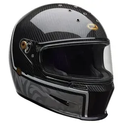 Bell Eliminator RSD Journey Carbon Helm, Größe S für Männer - Motorradhelm mit Velocity Flow VentilationTM für optimale Belüftung und Virus® CoolJadeTM Gewebe für Komfort bei jeder Fahrt.