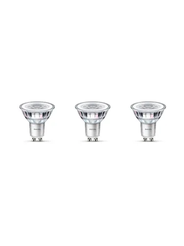 Philips LED-Lampe Classic 3.5W/840 (35W) 36° 3-pack GU10