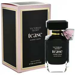 Victoria's Secret Tease Candy Noir Eau de Parfum 100 ml für Damen - Eau de Parfum mit verführerischem Duft aus Himbeere, Iris und Vanille. Ideal für selbstbewusste Frauen, die Abenteuer suchen. Intensiv und langanhaltend.