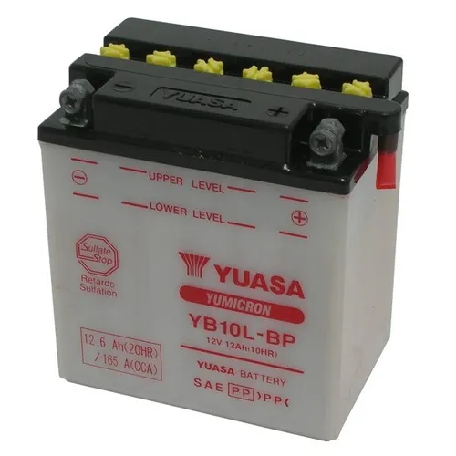 PIAGGIO Vespa GTS ABS 250 2005-2014 AKKU YB10L BP-12V/12AH YUASA