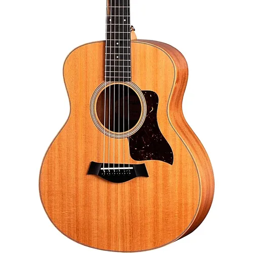 Taylor GS Mini-e Mahogany - Short Scale & Kinder Westerngitarren, kompakte Größe mit warmem Mahagoni-Sound und hochwertiger ES-B Elektronik für optimale Klangqualität.