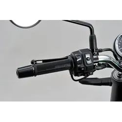 DAYTONA Corp. Heizgriffe mit integriertem Bedienteil (Black) - Lenkergriffe mit integriertem Bedienteil, bieten komfortable Wärme für kalte Tage beim Motorradfahren.