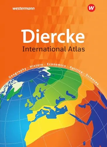 Diercke International Atlas - Ausgabe 2021: Universalatlas - Englisch - Englisch lernen mit dem Diercke International Atlas 2021 – umfassende Weltkarte und detaillierte Informationen für geografisches Wissen und Orientierung.