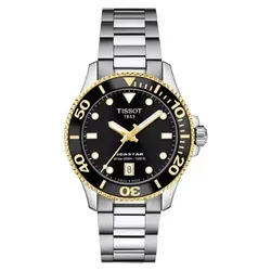 Tissot SEASTAR 1000 T120.210.21.051.00 Unisexuhr - Damenuhren mit Edelstahlgehäuse, Saphirglas und wasserdicht bis 300m – ideal für Abenteuer und Alltag.