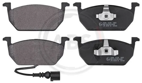 A.B.S. Bremsbelagsatz 35068 für AUDI SEAT SKODA VW - Bremsbeläge für Scheibenbremsen, mit integriertem Verschleißsensor für erhöhte Sicherheit und optimale Bremsleistung.