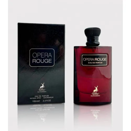 Opera – Rouge by Maison Alhambra for Unisex – 3,4 oz EDP Spray