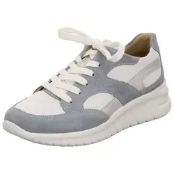 Hartjes Schnürer Wave Sneaker Blau 39 EU – Bequem und Stilvoll - Schicke Freizeit-Sneaker in Blau, Größe 39 EU. Aus hochwertigem Leder und Textil, mit praktischem Reißverschluss und Keilabsatz für optimalen Tragekomfort.