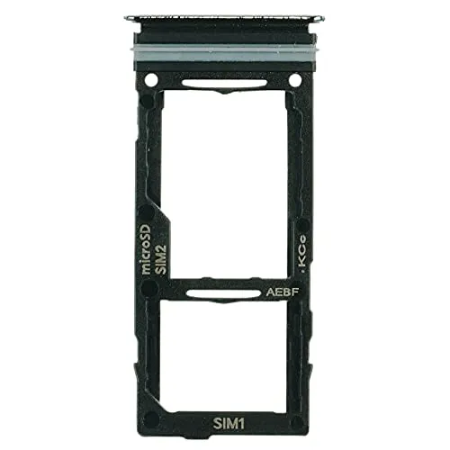 NG-Mobile Halter SIM Tray Fach Simkarte Speicherkarte Schublade für Samsung A52 Awesome Black