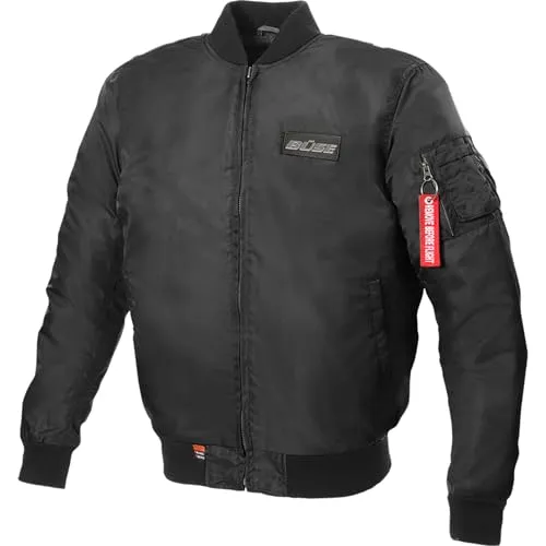 Büse Herren Motorrad Jacke Kingman Gr. 56 - Textiljacke mit Protektoren - Motorradjacke für Herren in Größe 56, ausgestattet mit herausnehmbaren Protektoren für optimalen Schutz und Komfort beim Fahren.