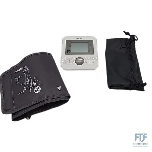 Beurer BM 27 Oberarm-Blutdruckmessgerät - Blutdruckmessgerät mit 4 Benutzerprofilen, 30 Speicherplätzen und Farbskala für einfache Auswertung. Ideal für präzise Messungen zu Hause oder unterwegs.