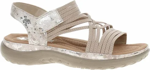 Rieker Damen Sandalen 64888 - Bequeme Klettverschlusssandalen - Schicke Sandalen mit flacher Sohle und praktischem Klettverschluss für optimalen Tragekomfort. Ideal für warme Tage und vielseitig kombinierbar.
