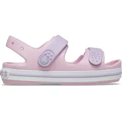 Crocs Crocband Cruiser Sandal T in Rosa, 25/26 - Wanderschuhe für Mädchen, leicht und bequem mit rutschfester Sohle – ideal für Abenteuer im Freien!