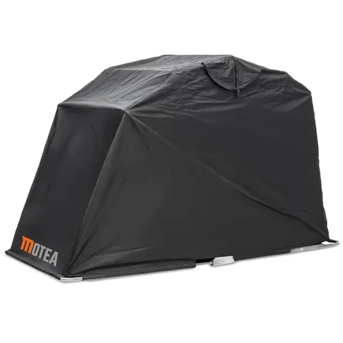 MOTO GUARD Faltgarage XL für Motorräder – Schwarz - Praktische Zeltgarage für Motorräder, schützt vor Witterungseinflüssen und Staub. Ideal für den Außenbereich, kompakt und leicht aufzubauen.