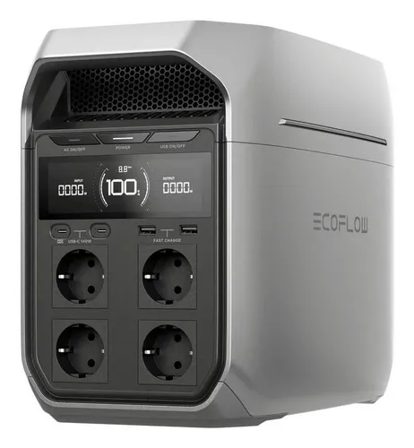 EcoFlow DELTA 3 Plus Powerstation - Leistungsstarke Powerstation mit 1024 Wh Kapazität, ideal für Camping und Balkonkraftwerke. Schnelles Laden in 56 Minuten und einfache Handhabung sichern maximale Flexibilität und Unabhängigkeit.