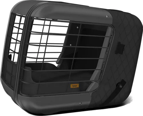 4pets® Transportbox CAREE - Sicherer Transport für kleine Hunde und Katzen - Hundeboxen für Mini-Hunderassen und Katzen, TÜV-geprüft mit extra Sicherheit und Komfort. Ideal für stressfreien Transport im Auto.