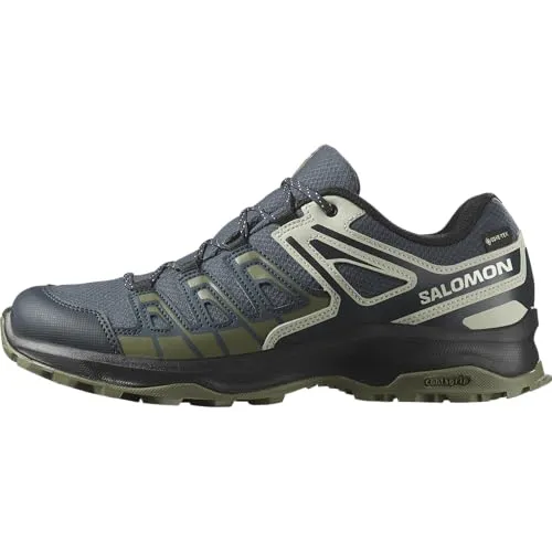 Salomon Extegra GTX M L47799800 - Wasserdichte Wanderschuhe für Herren - Wanderschuhe mit GORE-TEX-Membran für optimalen Wetterschutz und Atmungsaktivität. Robuste Außensohle für besten Grip – ideal für Abenteuer in der Natur!