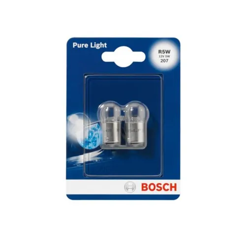 Glühlampe Sekundär BOSCH R5W Pure Light 12V/5W, 2 Stück