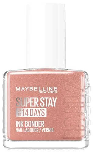 Maybelline New York Super Stay Ink Bonder Nagellack 019 Golden Brown – langanhaltender Nagellack für starke Nägel und intensive Farbe, 12.3 ml