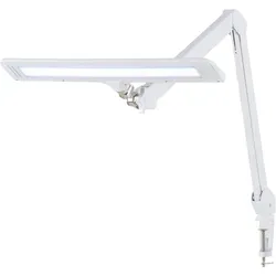 Showlite AL-6012 Arbeitsplatzleuchte - Tischleuchte für Büro und Heimwerken, 60 SMD LEDs mit 25.000 Stunden Lebensdauer, 4 Helligkeitsstufen und 3 Farbtemperaturen für individuelle Beleuchtung.