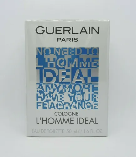 Guerlain L'Homme Ideal Cologne 50ml Eau de Toilette - Herren Parfüm mit frischer und eleganter Duftkomposition, ideal für den modernen Mann.