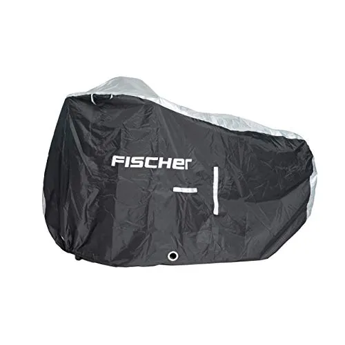 FISCHER FAHRRAD Fahrradgarage - Fahrradkoffer & Fahrradtransporttaschen – Schützen Sie Ihr E-Bike mit extrem wasserdichtem Polyester und cleveren Öffnungen für Ladekabel, ideal für alle Wetterbedingungen.