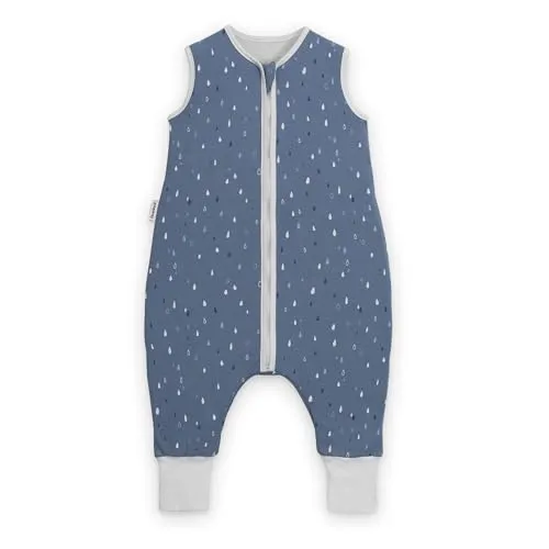 Ehrenkind Babyschlafsack Sommer mit Füßen, 1 TOG - Atmungsaktiver Schlafsack aus 100% Bio-Baumwolle, ideal für warme Nächte. Mit praktischen Füßen für mehr Bewegungsfreiheit. Zertifiziert nach OEKO-TEX® Standard 100.