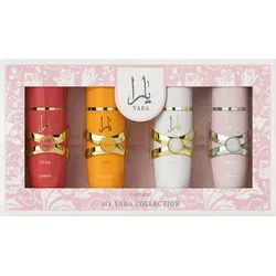 My Yara Collection 25ml 4pcs Gift Set Eau de Parfum - Unisex Parfümset mit 4 x 25ml, ideal als Geschenk und für jeden Anlass, verleiht einen einzigartigen Duft und ein luxuriöses Erlebnis.